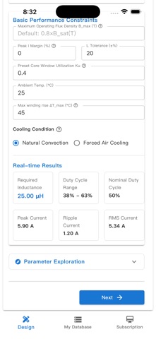 Inductor Design Pro Screenshot 2 of 8