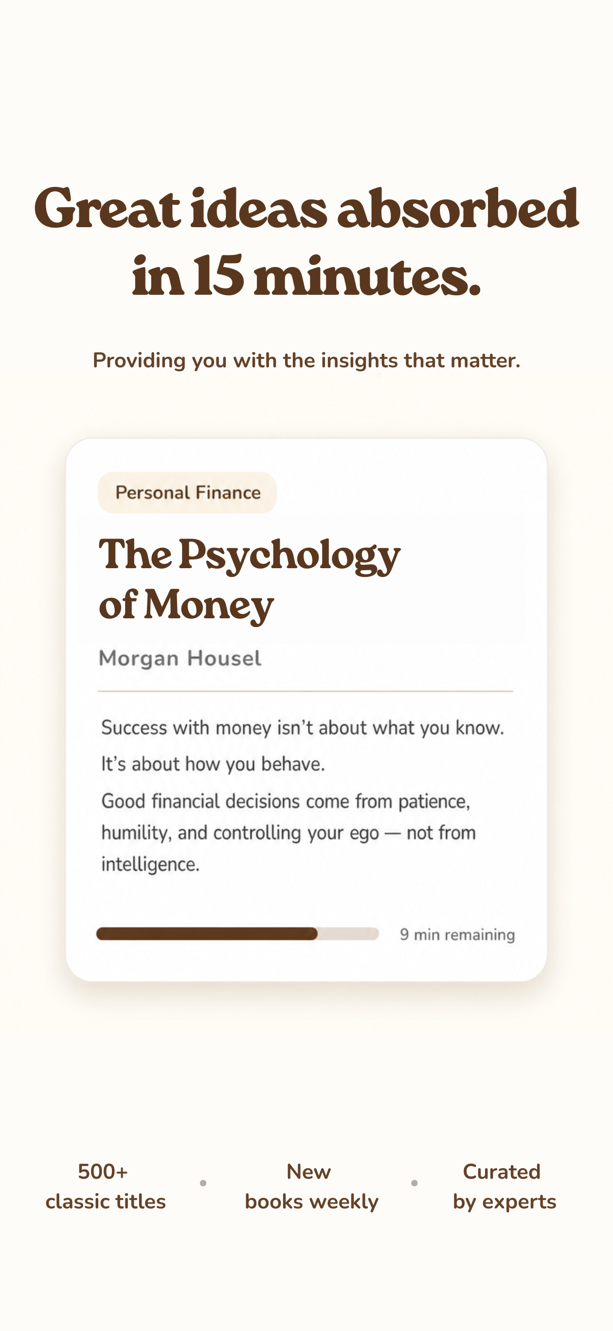 Knotd: Book Summaries & Ideas screenshot 8