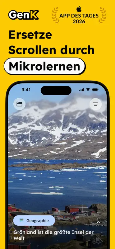 GenK: Allgemeinwissen Quiz screenshot 1 of 10