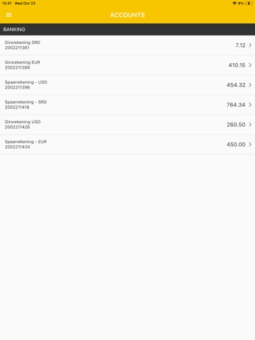 GODO Mobile Banking iPad screenshot