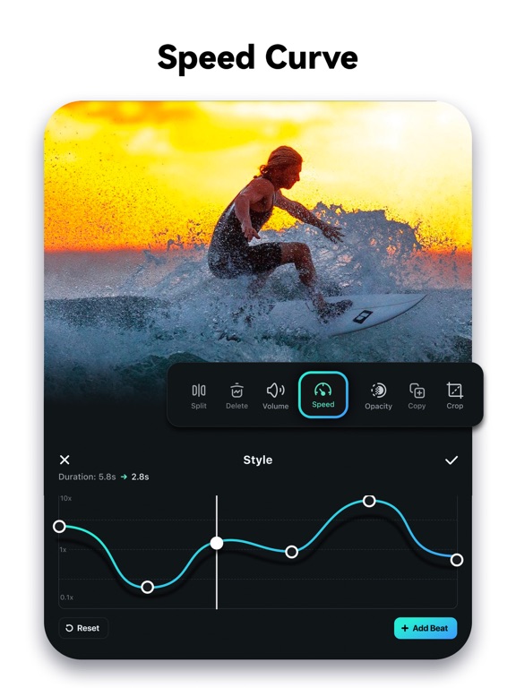 Filmora: AI Video Editor&Maker iPad screenshot 5 - Photo & Video app