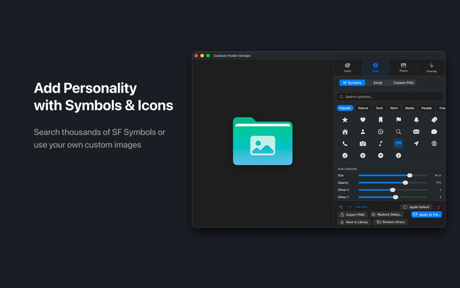 #3. Custom Folder Design (macOS) Göre: Ron Yahav