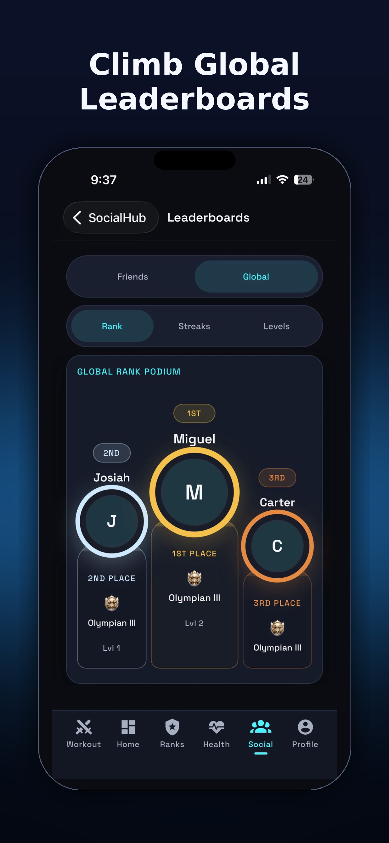 RepQuest - Ranked Gym