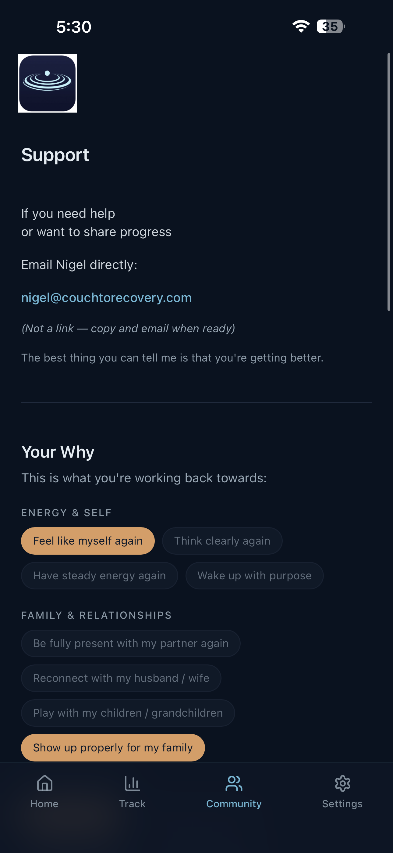 Couch to Recovery™ screenshot 6