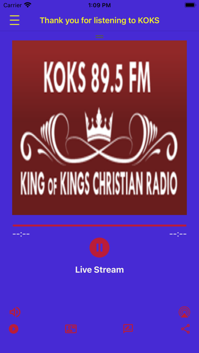 KOKS 89.5 FM Poplar Bluff, MO Screenshot