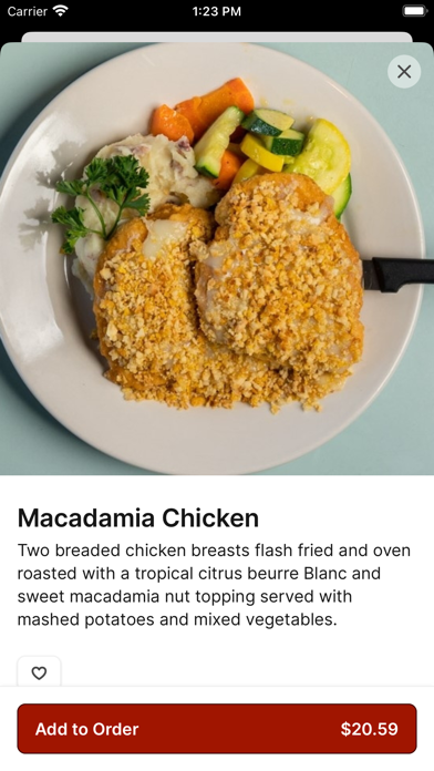 Lucille's American Cafe iPhone screenshot 4 - Food & Drink app