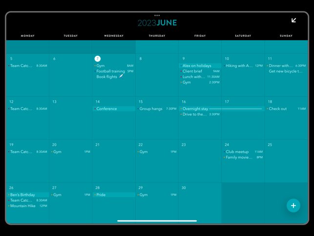 Timepage: Calendar Planner Screenshot