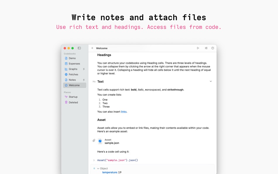 #3. Calcish: Run JavaScript + AI (macOS) Bởi: Koding Robots doo