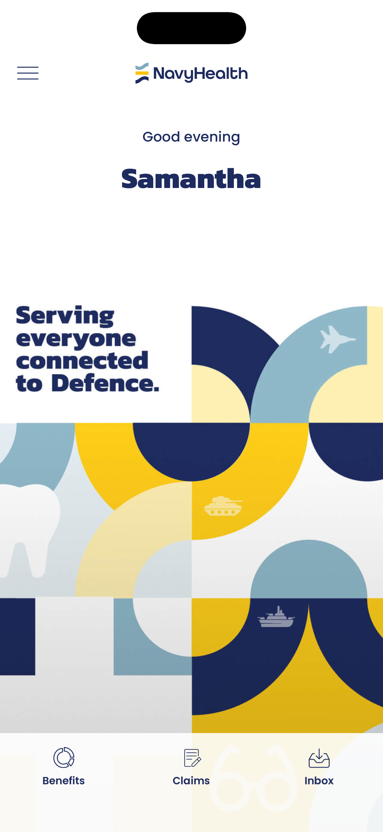 Navy Health Members screenshot 2