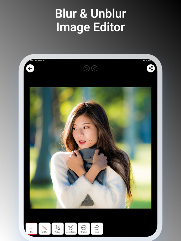 Screenshot #5 pour Blur Photo Editor - Point Blur