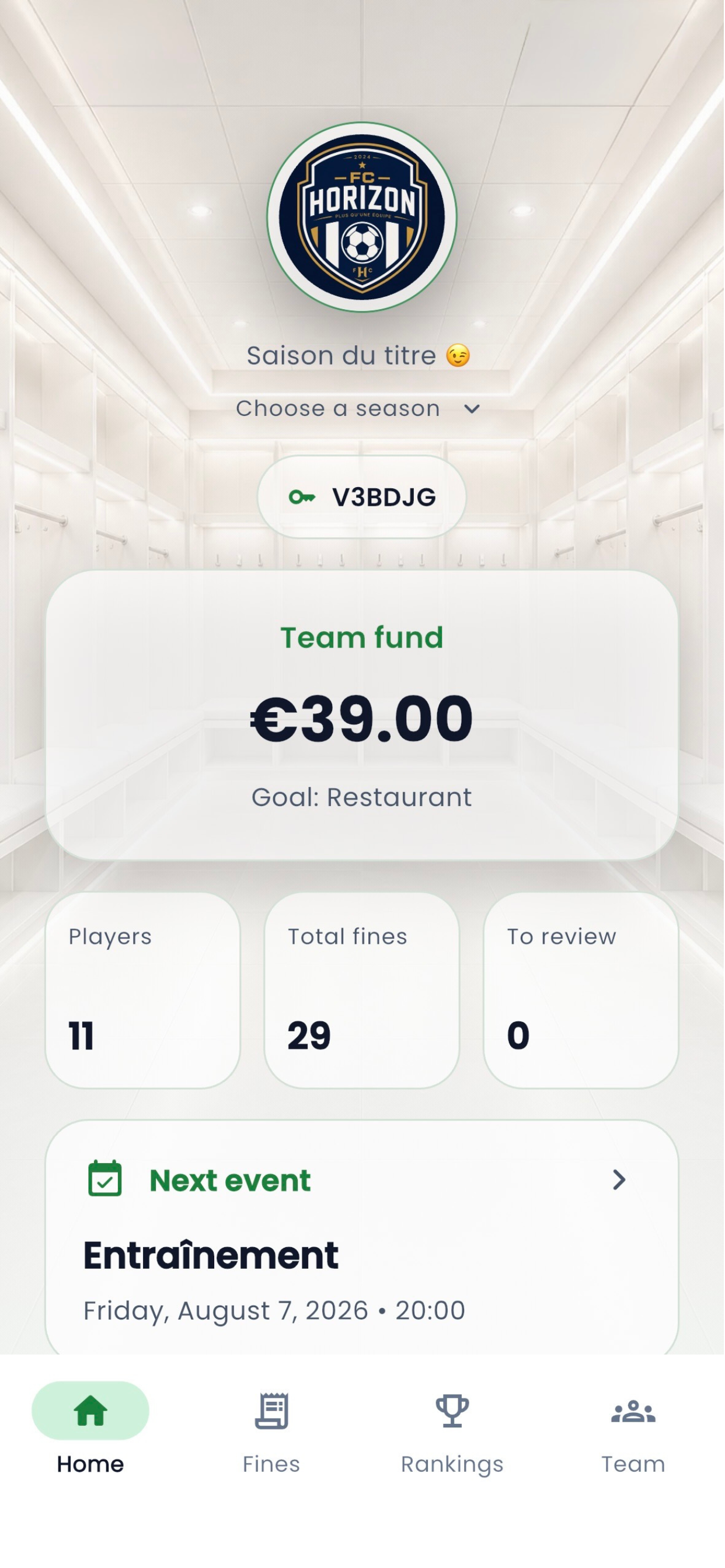 Team Fines screenshot 4