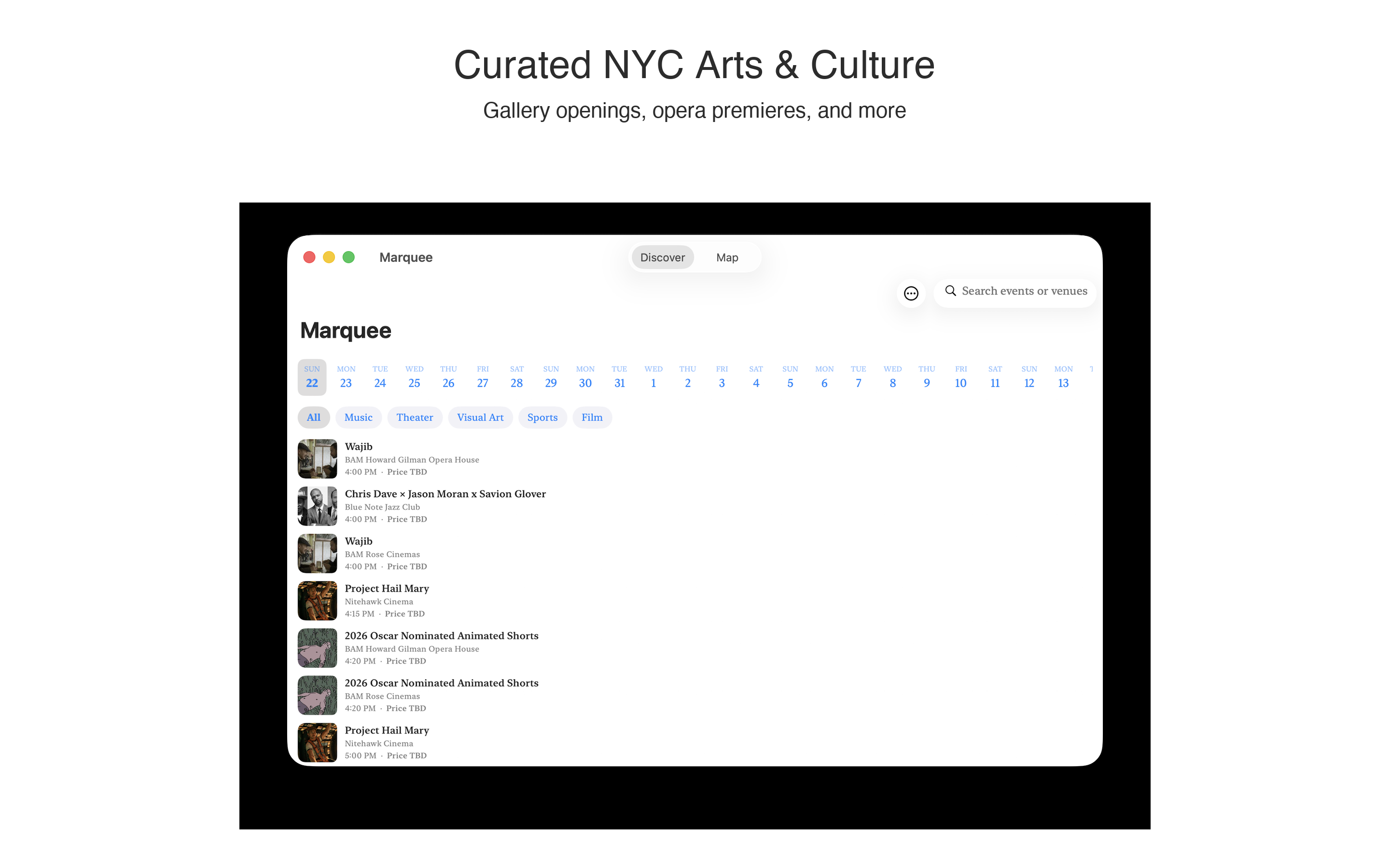 Marquee: NYC Events & Tickets