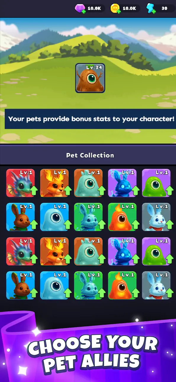 Shiba Story Go! RPG Idle Game Hack screenshot 5 - iOS game interface