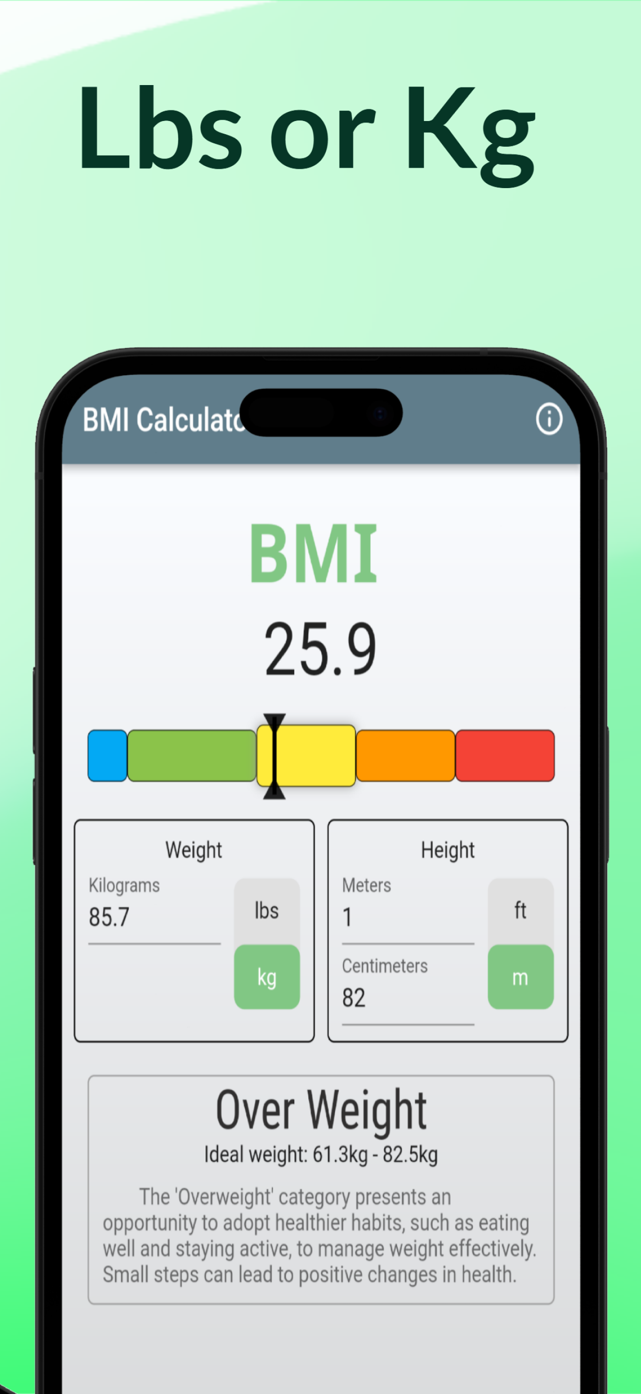 BMI Calculator - Easy