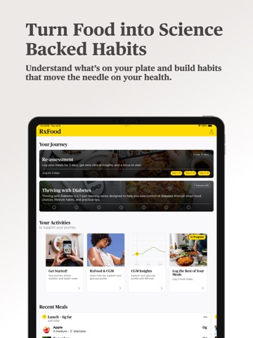 RxFood iPad screenshot 1