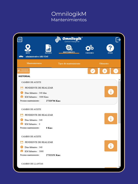 Screenshot #6 pour Omnilogik Rastreo Satelital