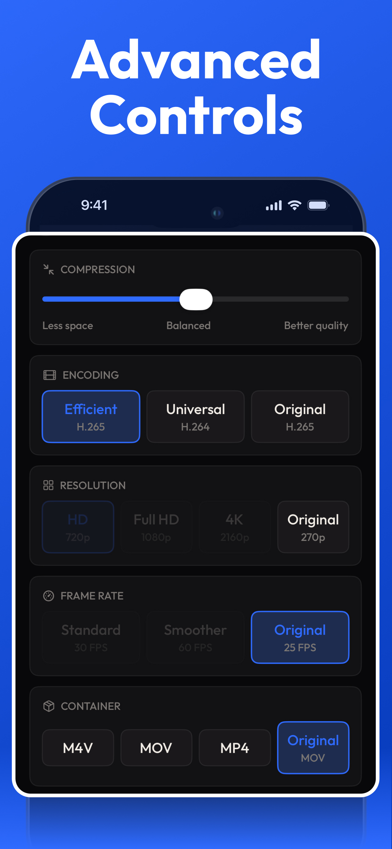Video Compressor & Resize: Kio screenshot 4