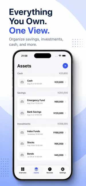 Wealth Dashboard screenshot 2