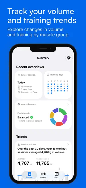 Dumbbell: Gym Workout Tracker screenshot 4