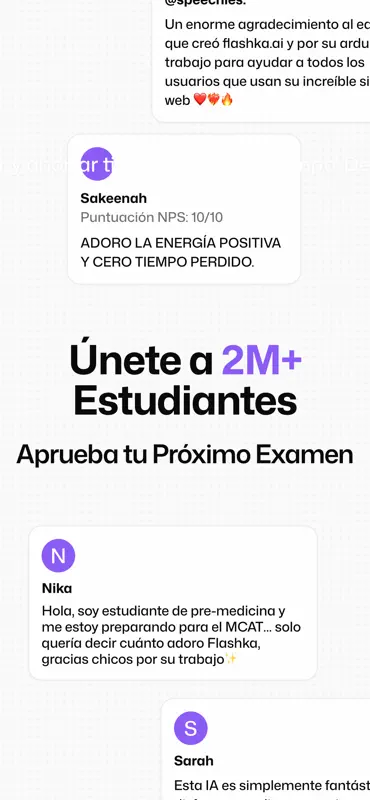 Flashka: IA Flashcards y Quiz screenshot 7 of 7