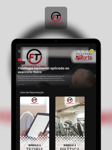 Fitness-Link iPad screenshot