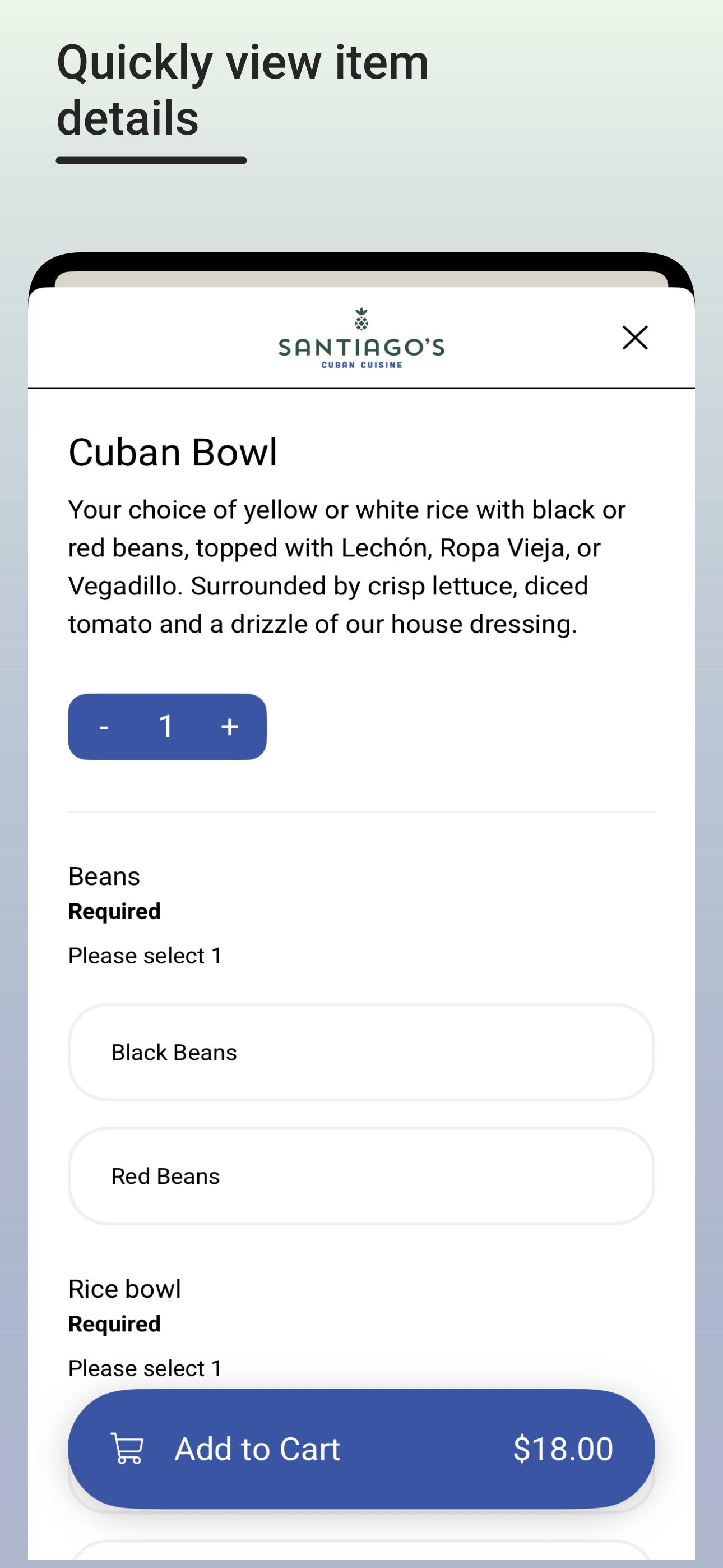 Santiagos Cuban Cuisine screenshot 6