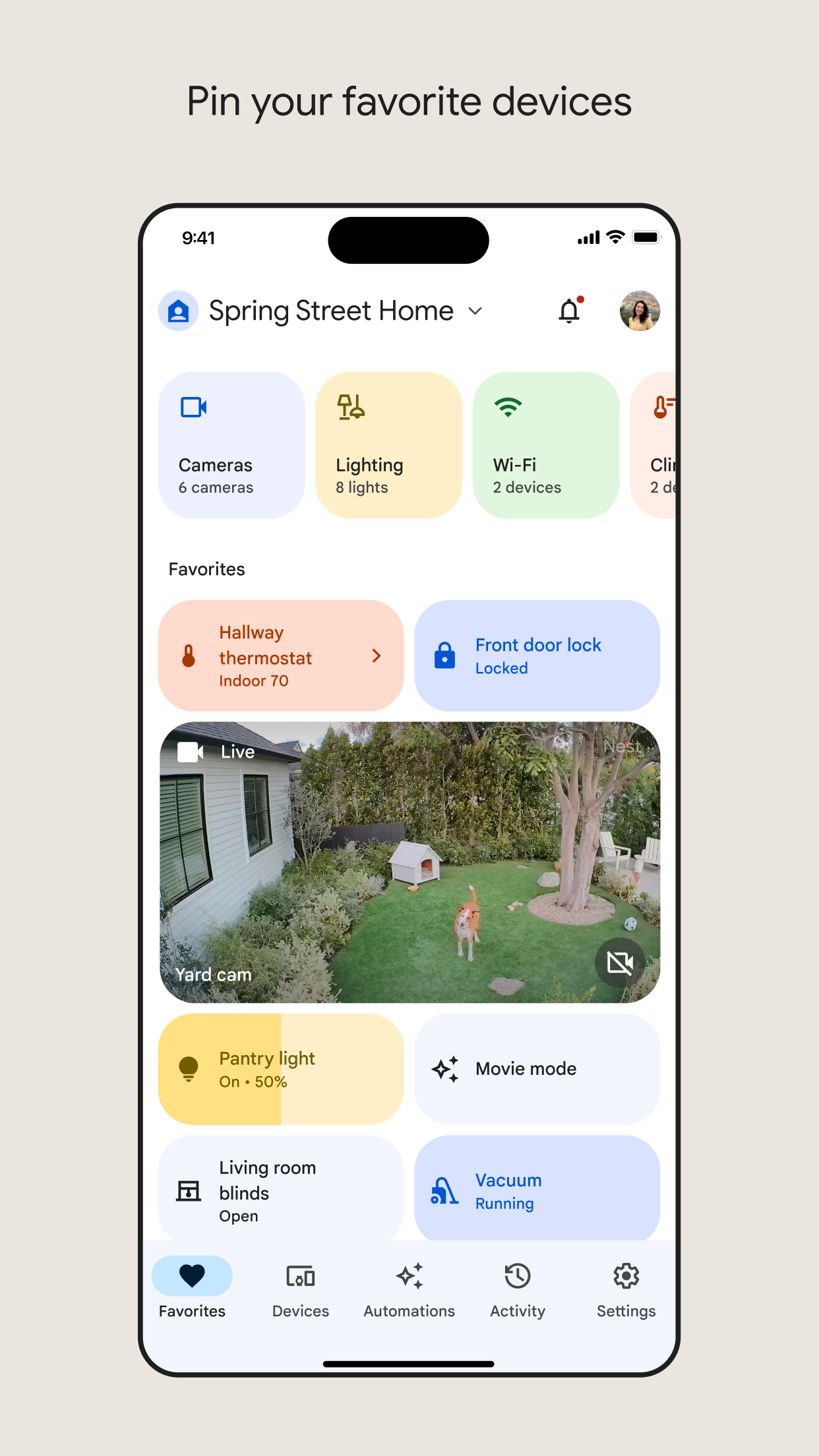 Google Home screenshot 1