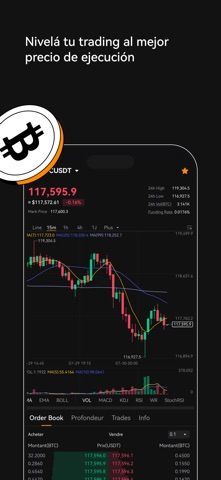 BloFin: Trade Crypto & Bitcoin iPhone screenshot 3