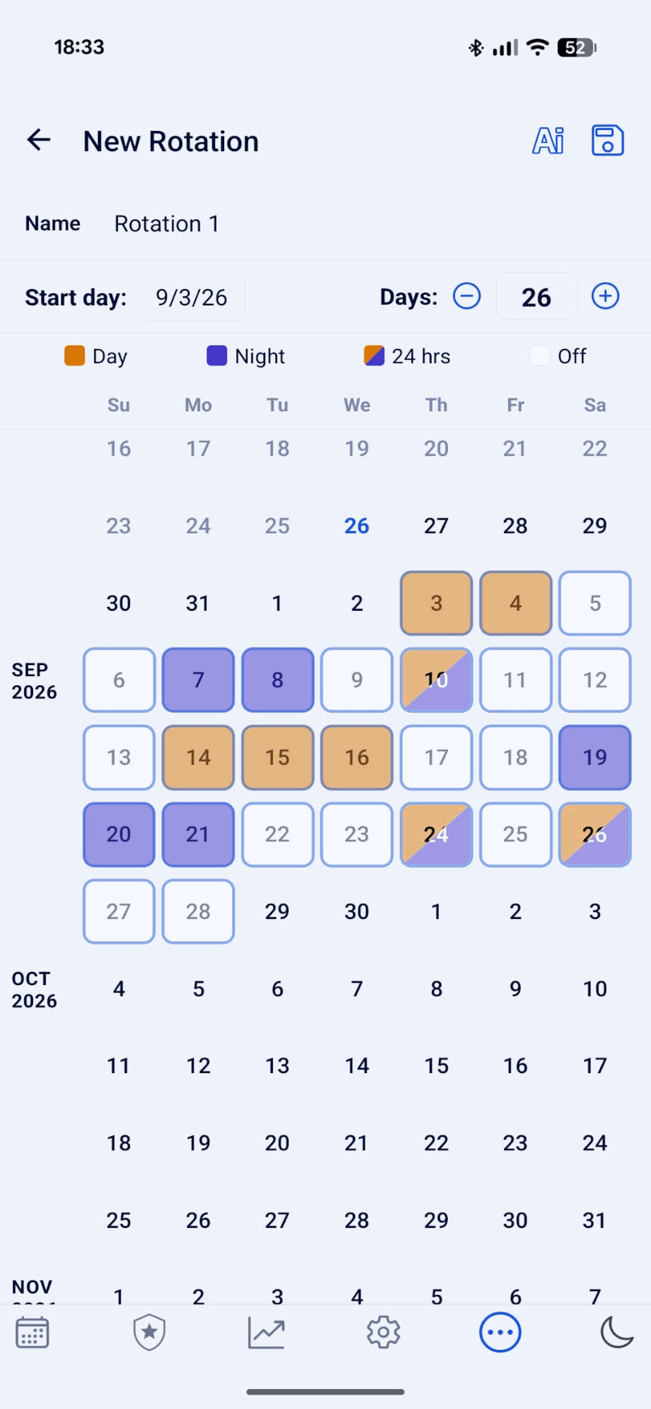 BlueShifts Police Calendar screenshot 3