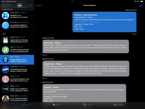 Screenshot #5 pour iSoft : le blog
