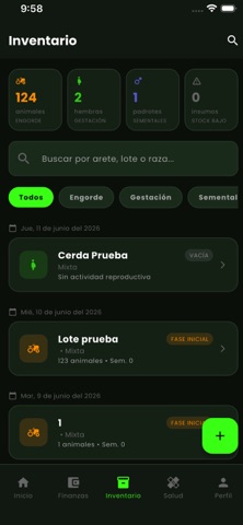 Control Porcino iPhone screenshot