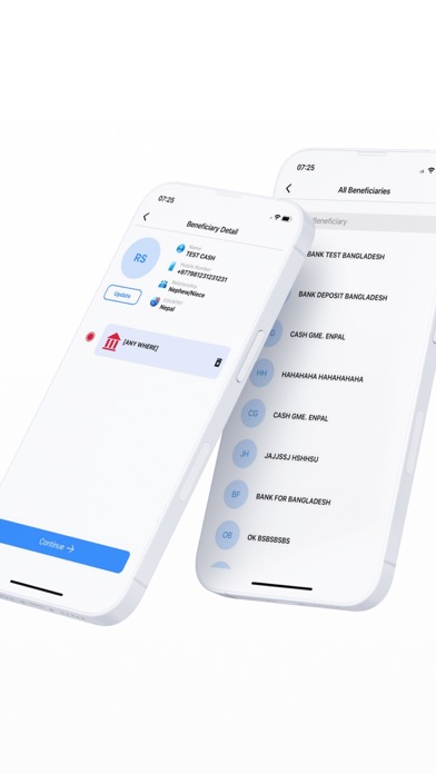 JME Remittance Screenshot
