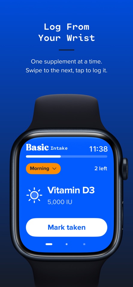 Basic Intake: Pill & Vitamin screenshot 9