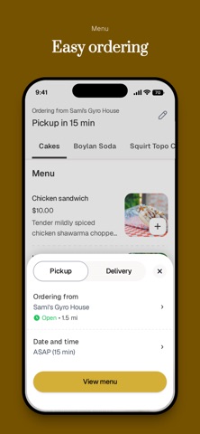 Sami's Gyro House iPhone screenshot