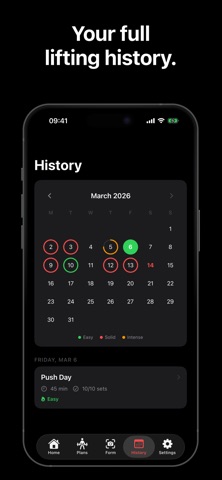 LiftForm screenshot