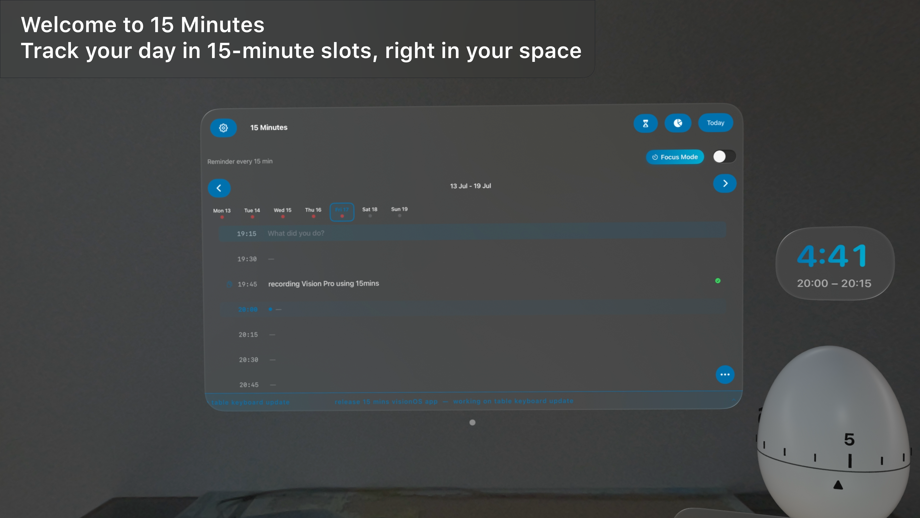 15 Minutes - Timer Tracker screenshot 9