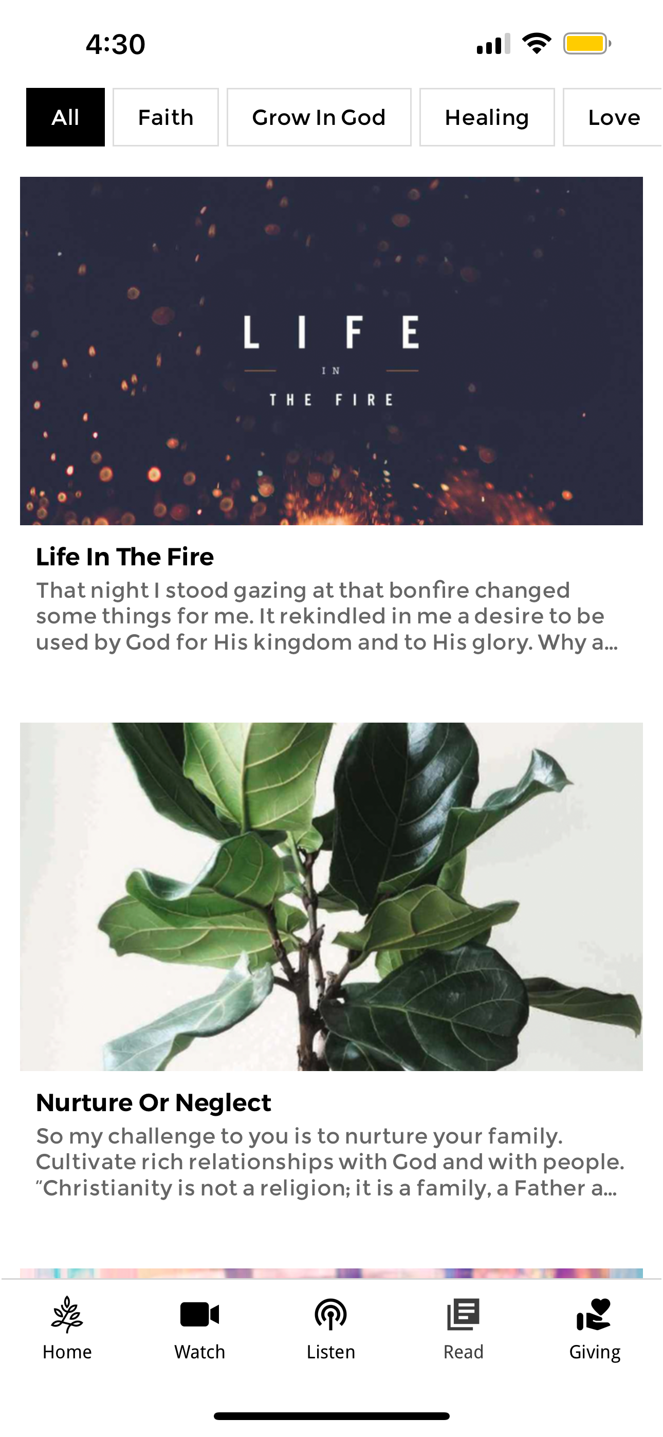 The Legacy Church App
