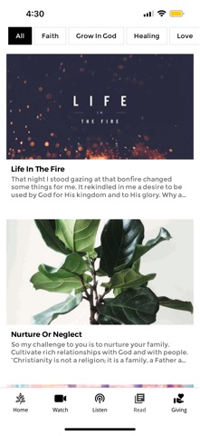 App screenshot