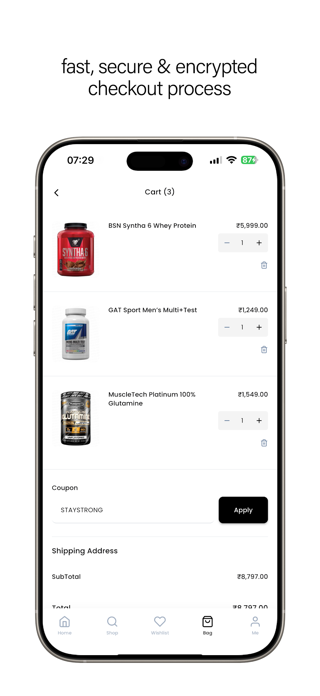 The Bodybuilder Store Pro Screenshot 4 of 4