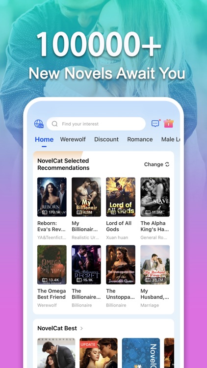 NovelCat-Novels and Books