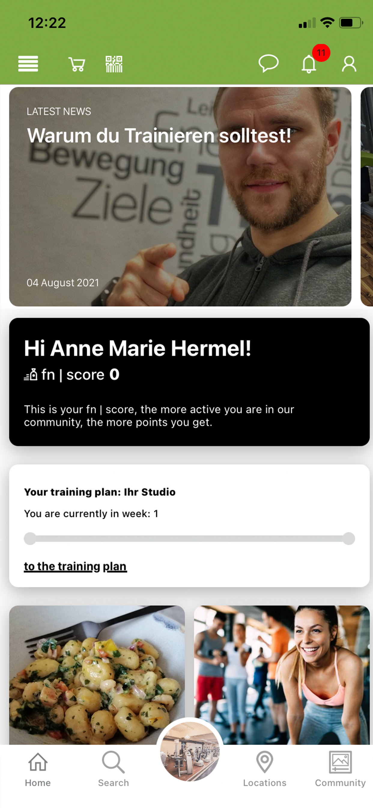 LIONS Fitness screenshot 3