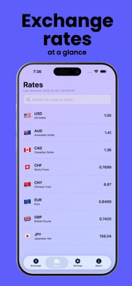 Vibe Exchange - Live Rates screenshot 1