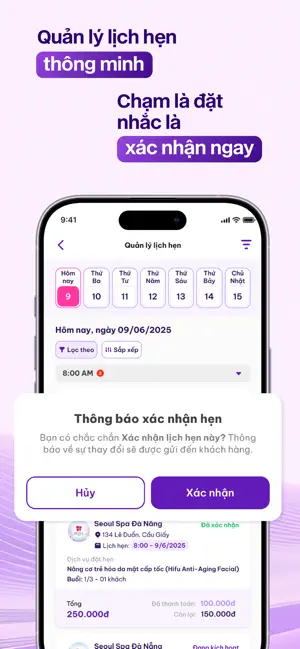 Ohbeauti Pro - Quản lý spa screenshot 2