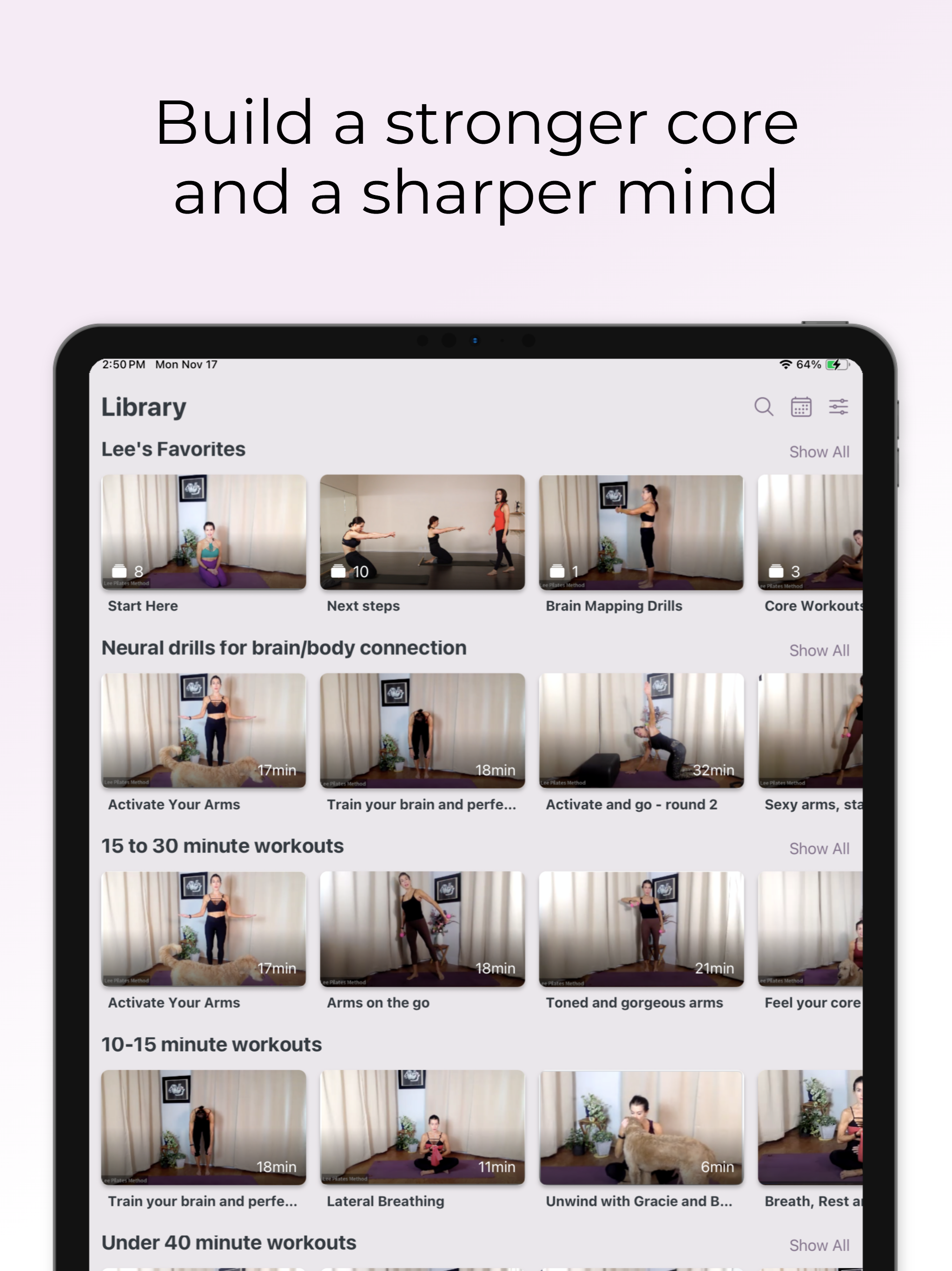 Lee Pilates Method screenshot 7