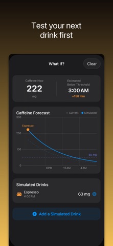 BrewMeter - Caffeine Tracker Screenshot 2 of 8