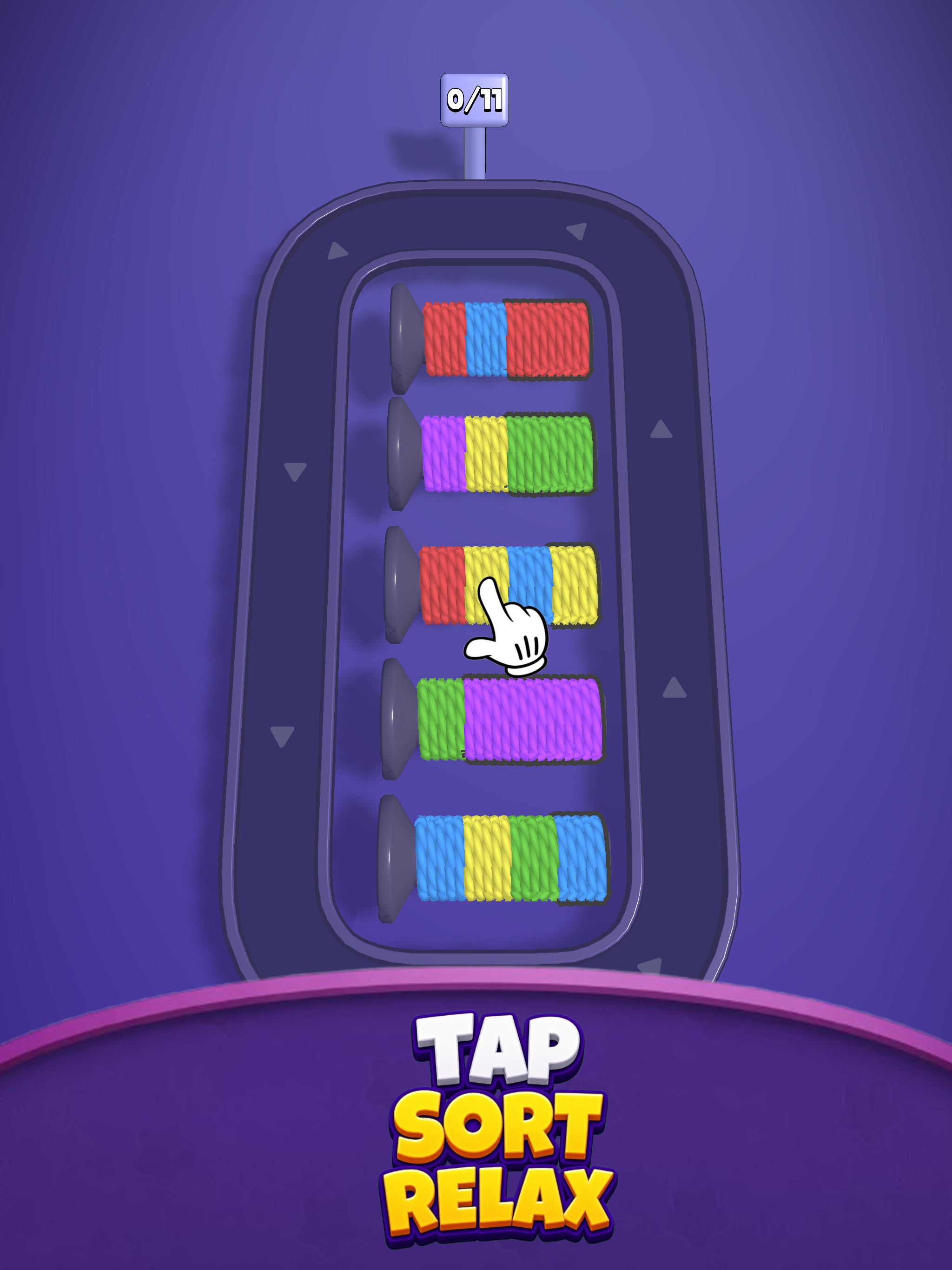 Wool Sort Loop screenshot 5