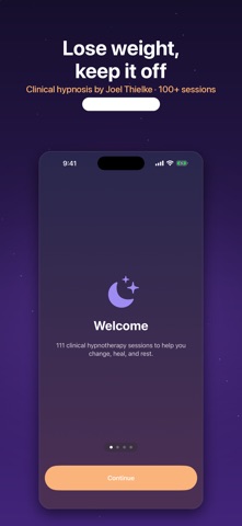 Weight-Loss Hypnosis app screenshot