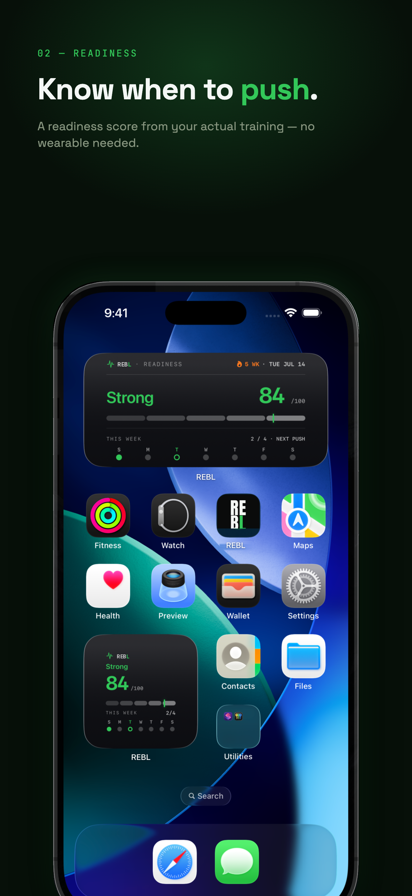 REBL - AI Strength Coach screenshot 2