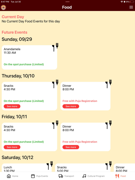 Houston Durga Bari 360 iPad screenshot 1 - Utilities app