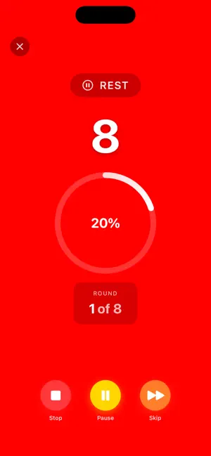 Elite Tabata HIIT Timer screenshot 3